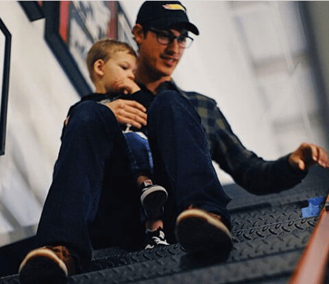 Hudson Joseph Logano Moments With Father